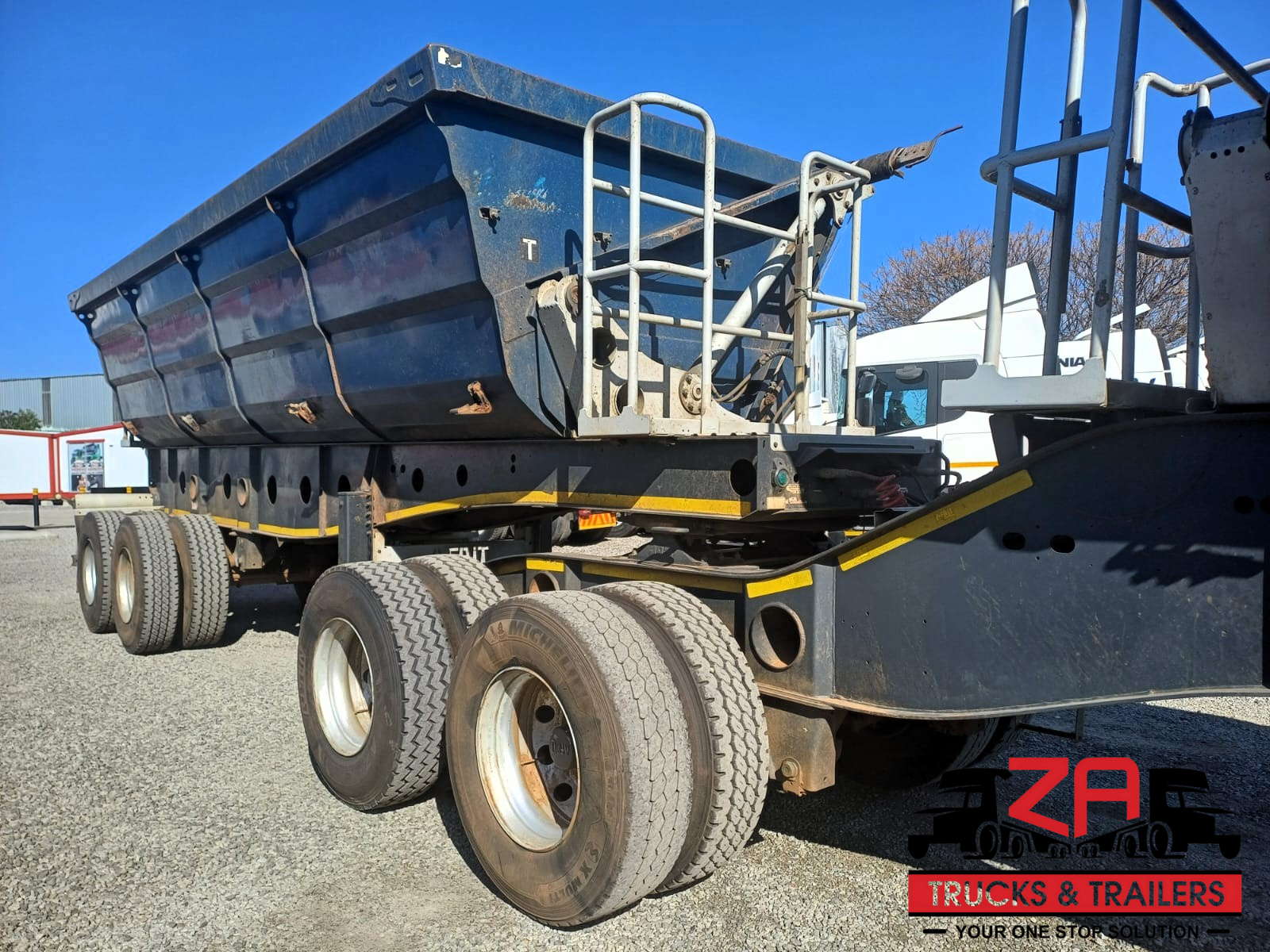 2021 AFRIT 40 CUBE SIDE TIPPER TRAILER #53208